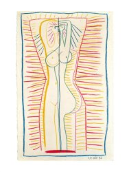 Staand vrouwelijk naakt II, 1946